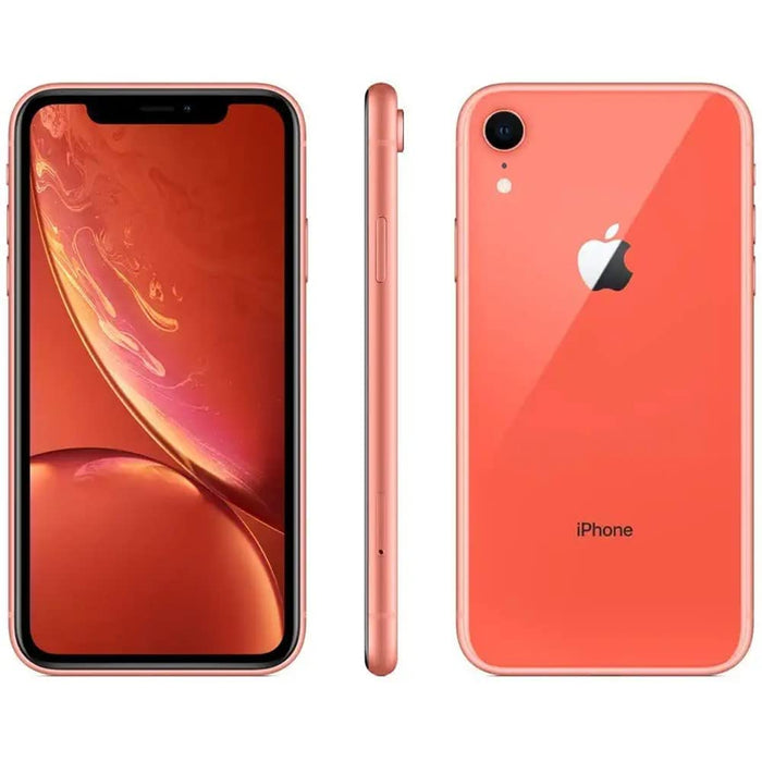 Apple iPhone XR (128 GB) 6.1" Global 4G LTE Totalmente desbloqueado (GSM + Verizon) (Excelente - Reacondicionado, Coral)