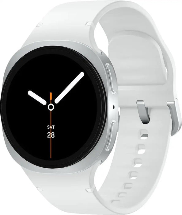 Samsung Galaxy Watch 8 (44mm Cellular LTE) 1.5" Health + Fitness Smartwatch L335 (Renewed | Clean Screen, Silver)