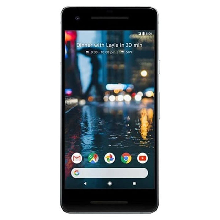 Google Pixel 2 (128GB, 4GB) 5.0" (GSM, Verizon, Global) 4G LTE Fully Unlocked (Excellent - Refurbished)