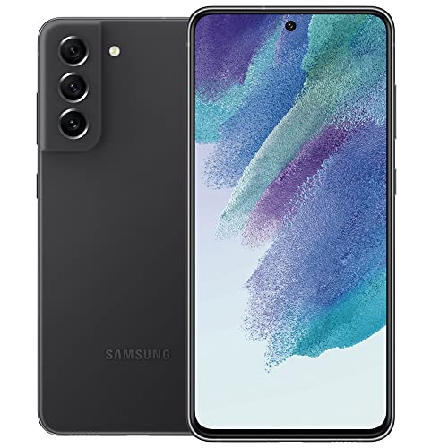 SAMSUNG Galaxy S21 FE 5G (256GB, 8GB) 6.4" Fully Unlocked (GSM + Verizon) G990U1 (Excellent - Refurbished, Graphite)
