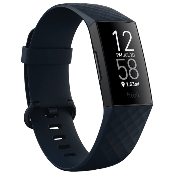 Rastreador de actividad física avanzado Fitbit Charge 4 con GPS integrado y Fitbit Pay (azul) (azul)