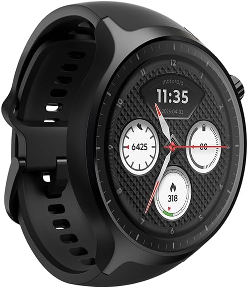 Moto Watch OLED 2026 (47mm) 1.43" GPS, Polar Fitness, Bluetooth XT2547