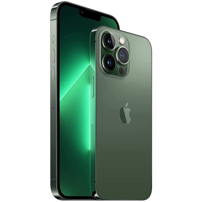 iPhone 13 Pro Max (256 GB, 6 GB) 6.7", iOS 16, 5G / 4G LTE GSM + Verizon desbloqueado (buen estado, reacondicionado, verde alpino)