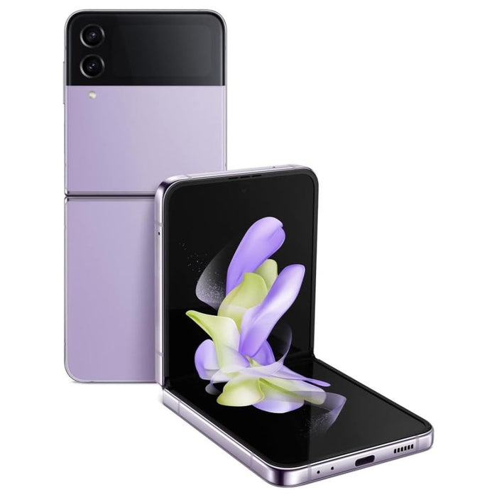 SAMSUNG Galaxy Z Flip4 5G (256GB, 8GB) 6.7" Fully Unlocked for US & Global F721U (Renewed | Like New)
