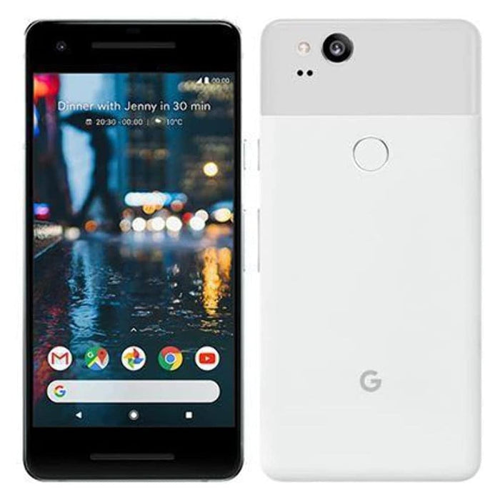 Google Pixel 2 (128GB, 4GB) 5.0" (GSM, Verizon, Global) 4G LTE Fully Unlocked (Excellent - Refurbished)