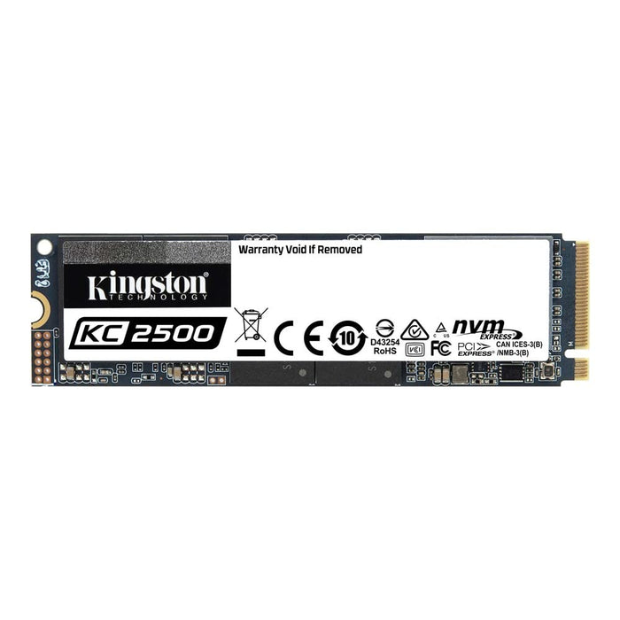 Kingston KC2500 2TB SSD NVMe PCIe Gen 3x4 Lanes, 3500MB/s Read, 2900MB/s Write ()