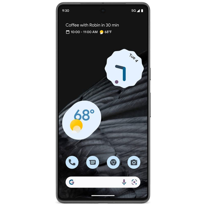 Google Pixel 7 Pro 5G (128GB, 12GB) 6.7" Fully Unlocked for US & Global GE2AE (Renewed | Clean Screen, Obsidian)