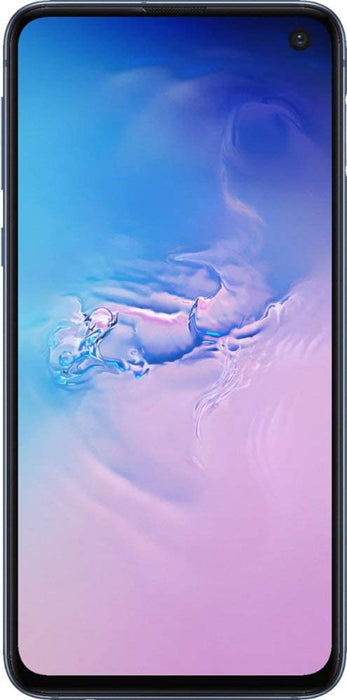 SAMSUNG Galaxy S10e (128 GB, 6 GB) 5.8" G970U PARA PIEZAS, SIN PUERTO, SIN ALIMENTACIÓN (SOLO PARA PIEZAS/NO FUNCIONA, PRISMA AZUL)