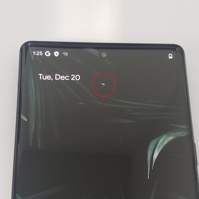 Google Pixel 6 Pro 5G (128GB, 12GB) 6.71" Fully Unlocked (GSM + Verizon) G8VOU (Acceptable - Refurbished, Stormy Black)