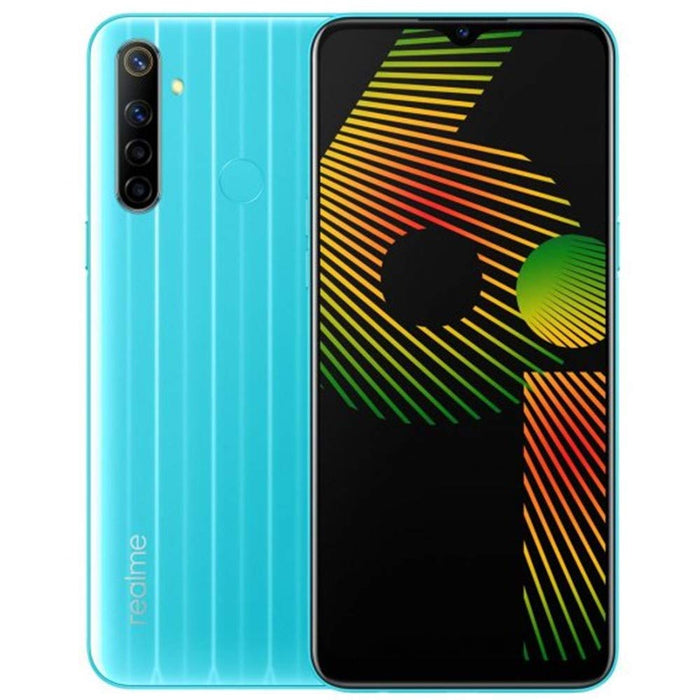 Realme 6i (64GB, 3GB) 6.5" Dual SIM GSM Unlocked Global 4G LTE - RMX2040