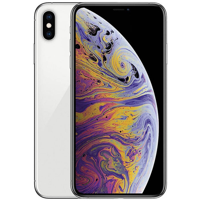 Apple iPhone XS Max (256 GB) 6.5" Global 4G LTE Totalmente desbloqueado (GSM + Verizon) (Excelente - Reacondicionado, Plata)