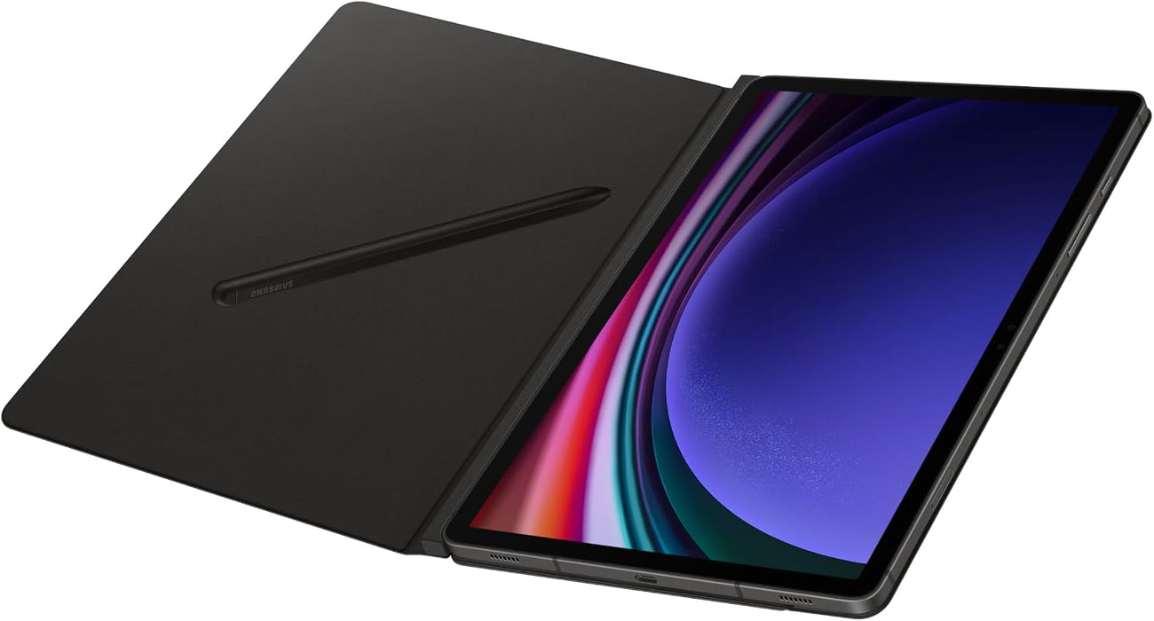 Samsung Galaxy Official Smart Book Cover for Galaxy Tab S9, S10 & S10 FE | Black (Open Box, Black)