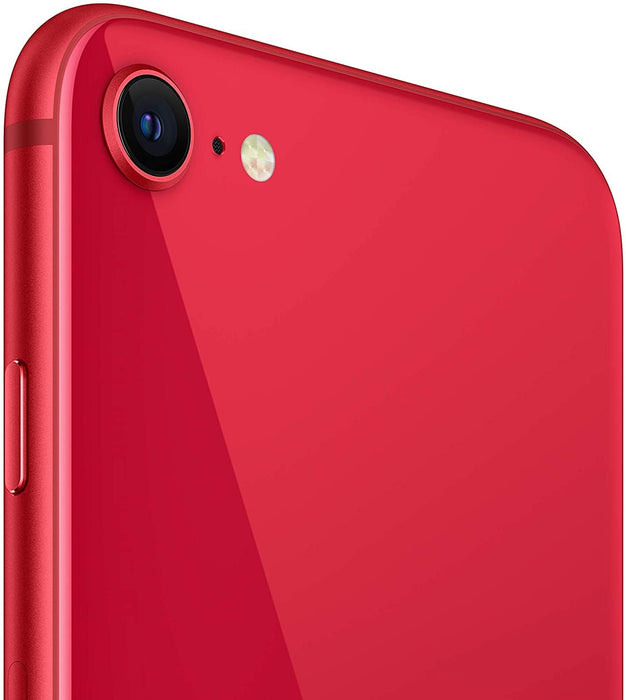 Apple iPhone SE (2020, 128GB) 4.7", GSM + Verizon Unlocked A2275 (Red) (Excellent - Refurbished, Red)