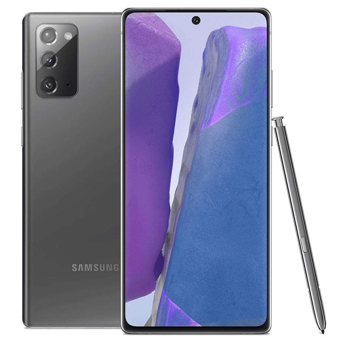 SAMSUNG Galaxy Note 20 5G (128GB, 8GB) 6.7" Factory Unlocked (GSM + CDMA) N981U (Good - Refurbished, Mystic Gray)