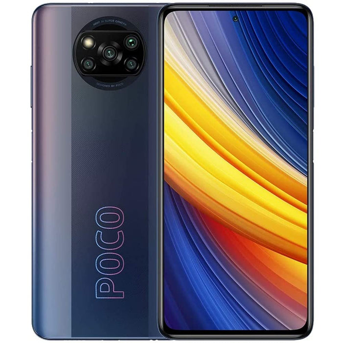 Poco X3 Pro | 128 GB 6 GB RAM | Desbloqueado de fábrica (SOLO GSM | No compatible con Verizon/Sprint/Boost) | Versión internacional (Phantom Black) (Renovado) (Excelente - Reacondicionado, Phantom Black)