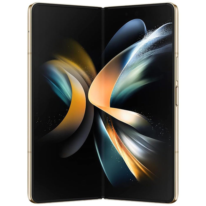 Samsung Galaxy Z Fold4 5G (256GB, 12GB) 7.6" 5G / 4G LTE AT&T Locked F936U (Renewed | Like New, Beige)