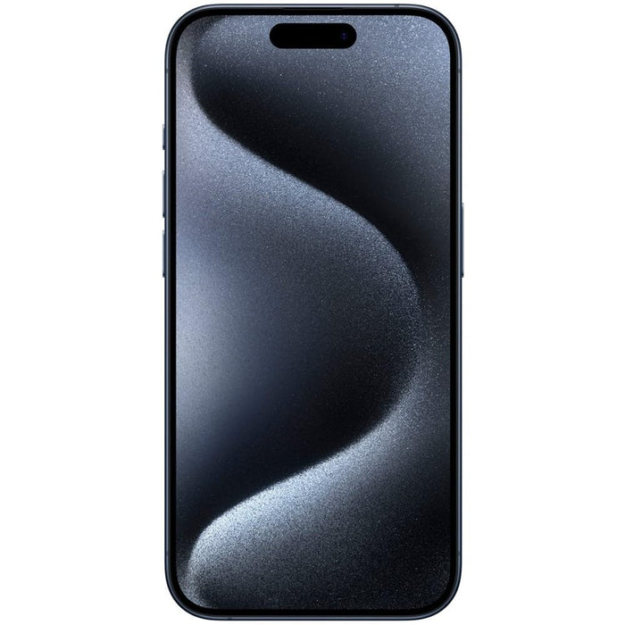 Apple iPhone 15 Pro (128GB, 8GB) 6.1", iOS 17, 5G | LTE Fully Unlocked Global (Renewed | Clean Screen, Blue Titanium)