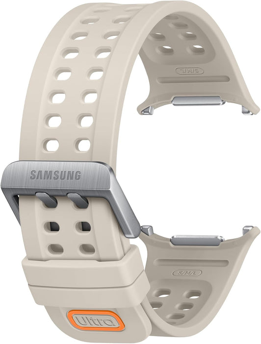 Samsung Genuine Galaxy Watch Ultra2 Marine Band 2026 w/ Titanium Buckle (Mocha)