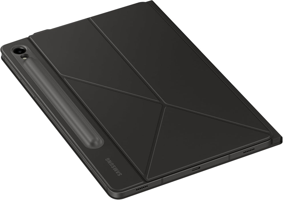 Samsung Galaxy Official Smart Book Cover for Galaxy Tab S9, S10 & S10 FE | Black (Renewed | Like New, Black)