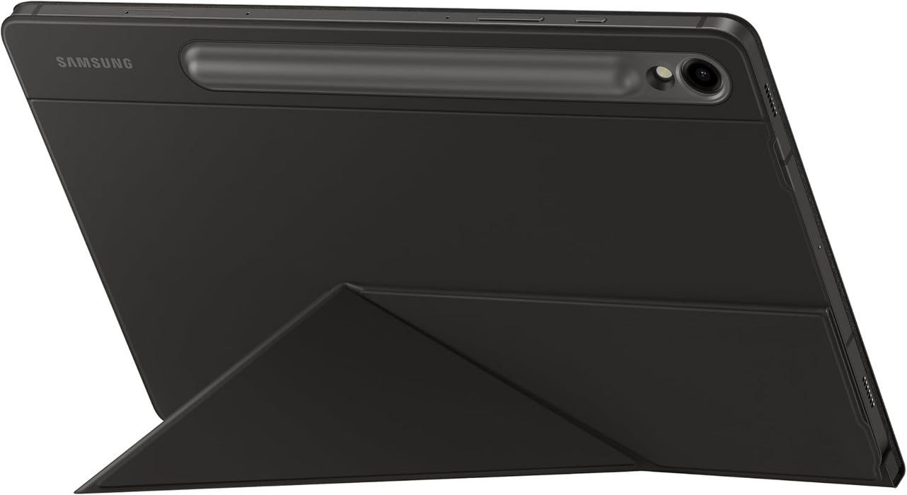 Samsung Galaxy Official Smart Book Cover for Galaxy Tab S9, S10 & S10 FE | Black (Renewed | Like New, Black)