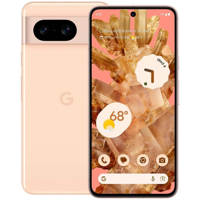 Google Pixel 8 5G (128 GB, 8 GB) 6.2" Totalmente desbloqueado (GSM + Verizon) GKWS6 (Excelente - Reacondicionado)