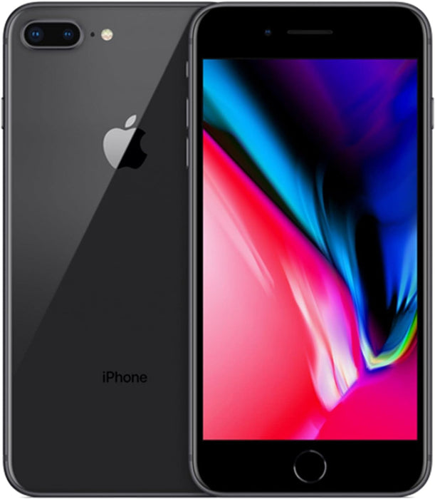 Apple iPhone 8+ Plus (256GB) 5.5" 4G LTE GSM + Verizon Global Fully Unlocked (Excellent - Refurbished, )