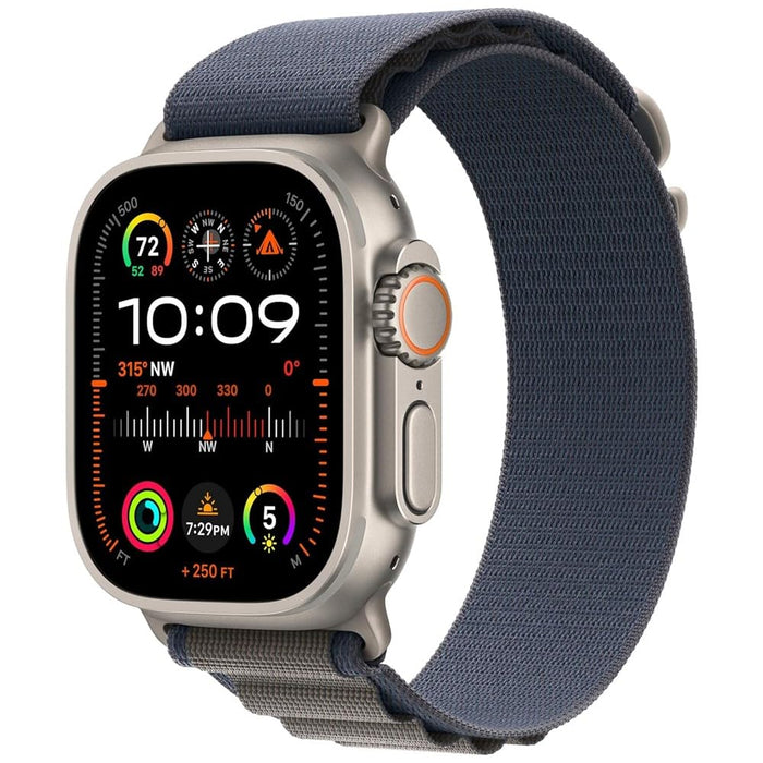 Apple Watch Ultra 2 (49 mm, Wi-Fi, GPS + 4G LTE) Totalmente desbloqueado (marco de titanio) (Excelente - Reacondicionado)