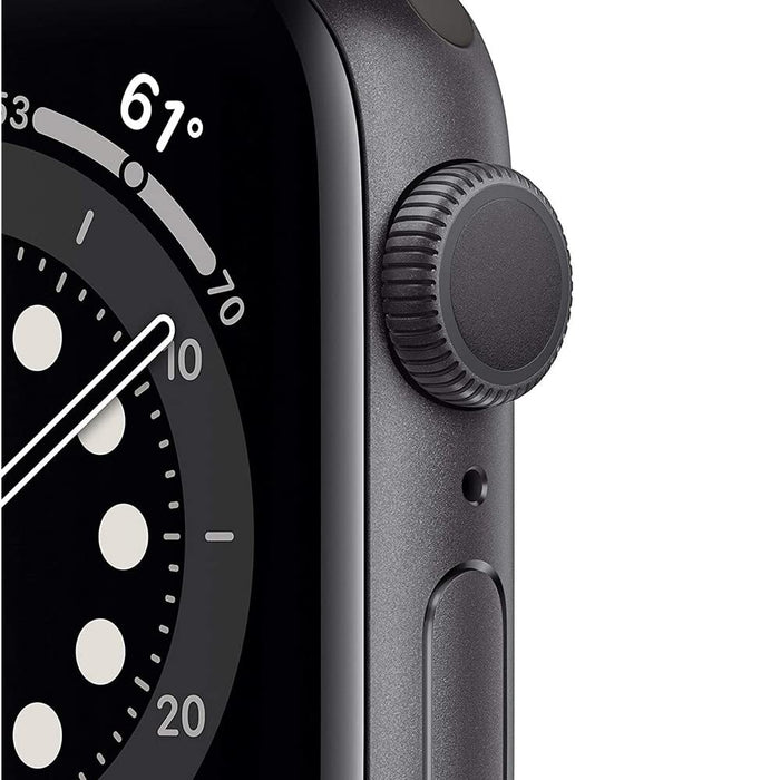 Apple Watch Series 6 (44 mm, Wi-Fi, 4G LTE) 1,78" entièrement déverrouillée avec boîtier en aluminium (excellent - reconditionné)