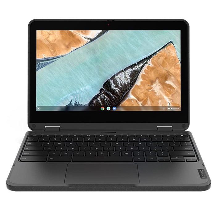 Ordinateur portable Lenovo 300e Chromebook LTE Gen 3 (32 Go) 11,6" 2-en-1 à écran tactile débloqué (bon état - remis à neuf, gris)