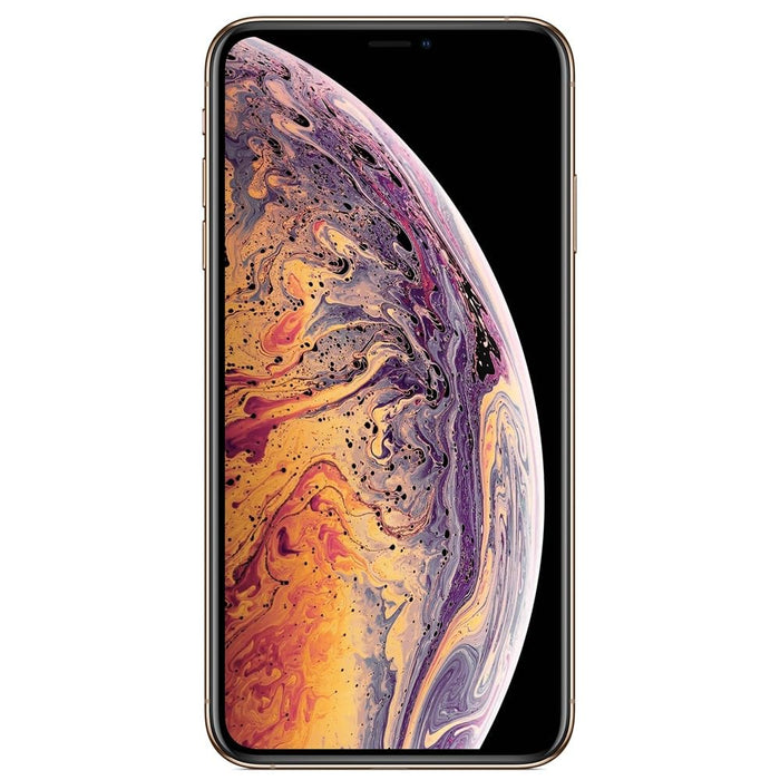 Apple iPhone XS Max (256GB) 6.5" Global 4G LTE Fully Unlocked (GSM + Verizon) (Good - Refurbished, Gold)