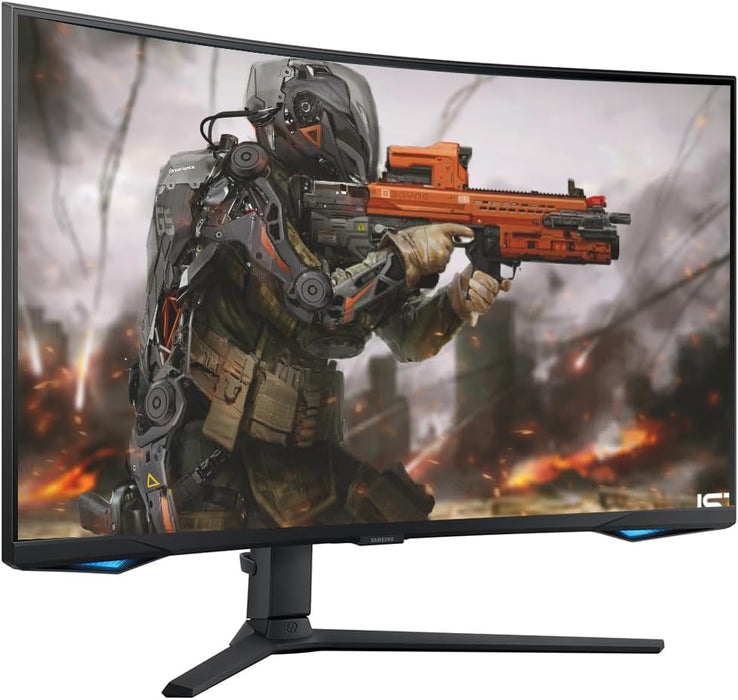 Samsung Odyssey G65B 32" Curved QHD 240Hz 1ms GTG Gaming Monitor Smart TV (Black)