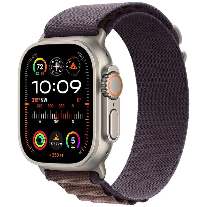 Apple Watch Ultra 2 (49 mm, Wi-Fi, GPS + 4G LTE) Totalmente desbloqueado (marco de titanio) (Excelente - Reacondicionado)