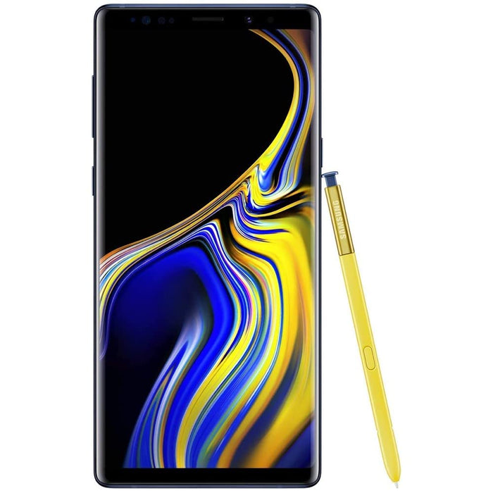 SAMSUNG Galaxy Note 9 (128GB, 6GB) 6.4" 4G LTE AT&T Locked N9600 (Good - Refurbished, Blue)