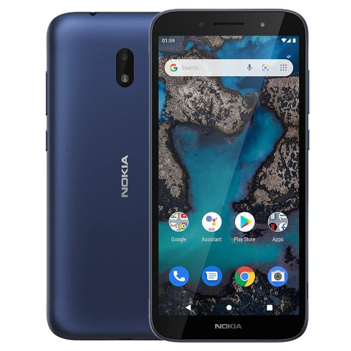 Nokia C1 Plus (32 GB) 5,45", EE. UU. + LATINO 4G VoLTE GSM desbloqueado TA-1318 SS (azul)