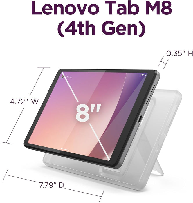 Lenovo Tab M8 4th Gen (32GB, 2GB, Wi-Fi Only) 8" HD, Android 12 Tablet, TB300FU (Slate Grey)