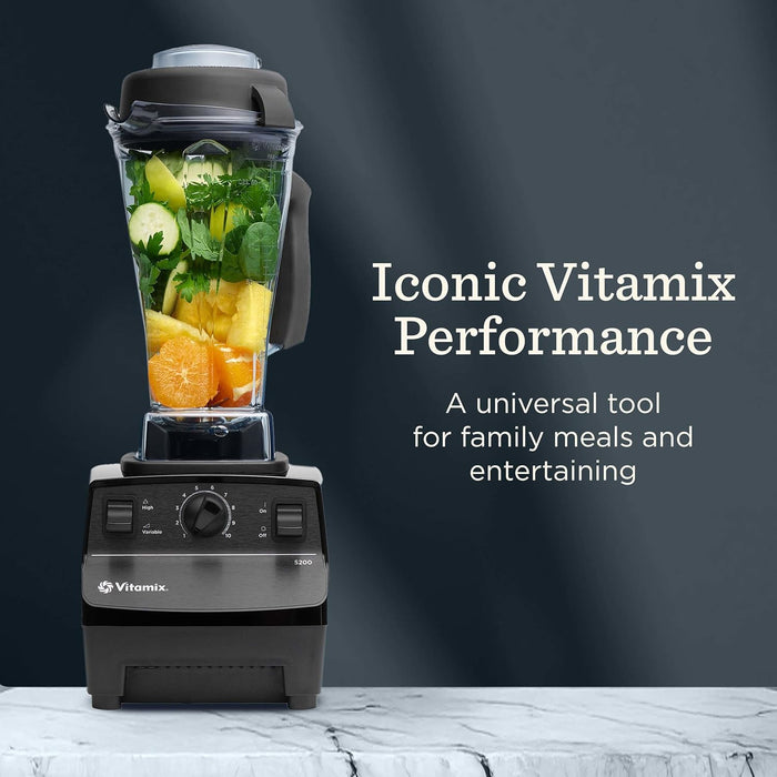 Vitamix 5200 Blender Professional-Grade, Steel Blades, Self-Cleaning 64 Oz Black ()