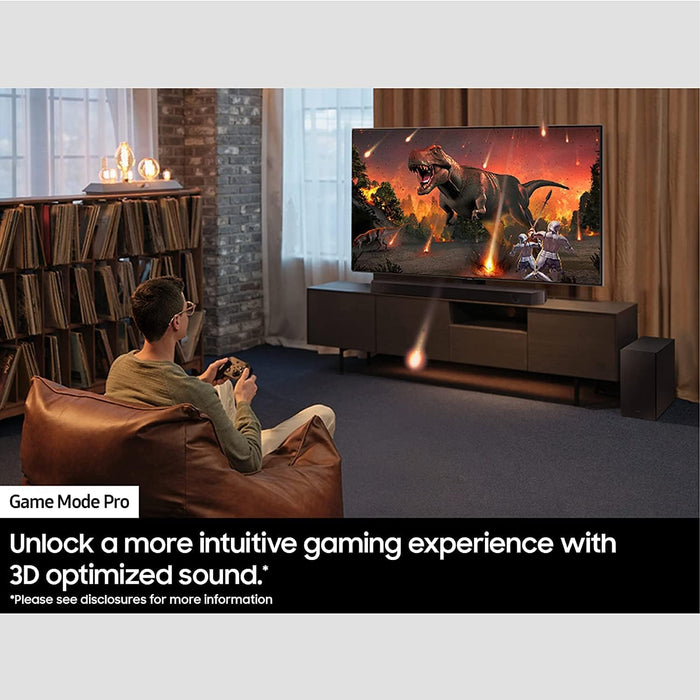 Samsung HW-Q60C Soundbar & Subwoofer 3.1ch Dolby Atmos HDMI eARC (Renewed | Like New, )