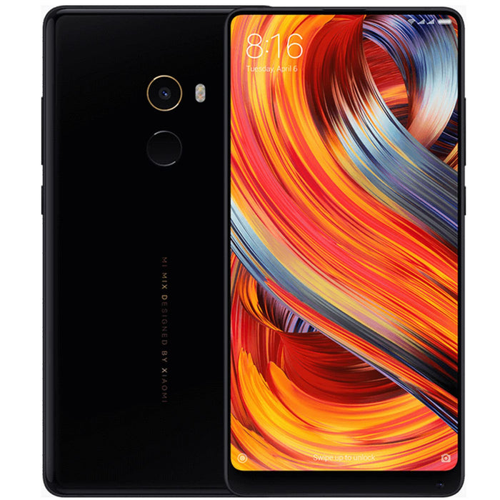 Xiaomi Mi Mix 2 (64 GB, 6 GB) 5,99" Dual SIM GSM Desbloqueado 4G LTE (Excelente - Reacondicionado, Negro)