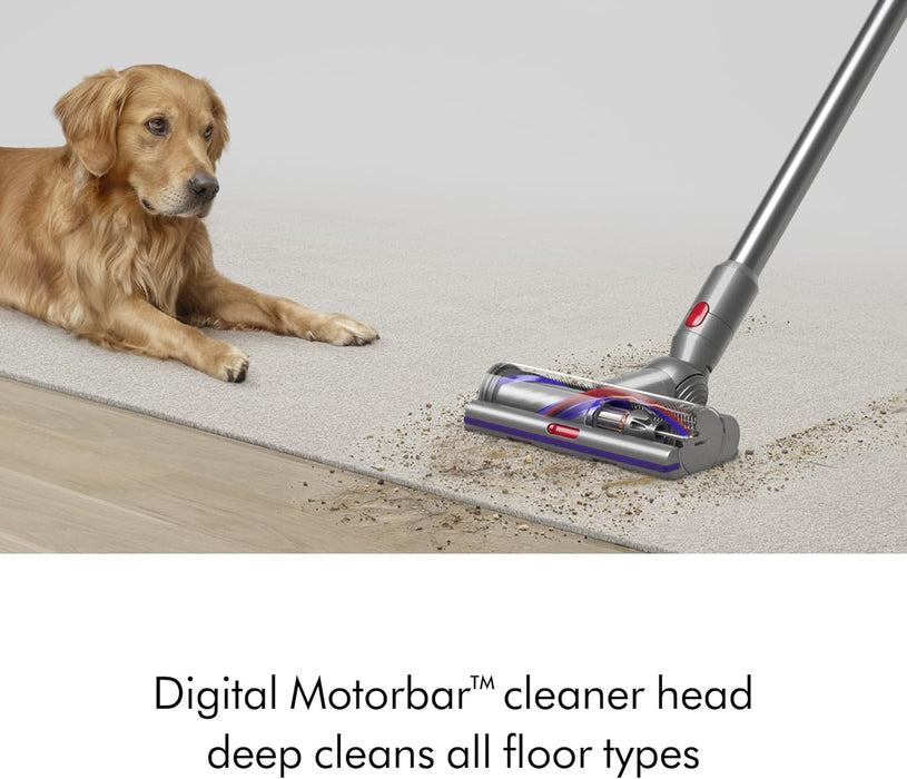 Dyson V15 Detect Cordless Vacuum HEPA+, Laser Dust Reveal, 60min+, Yellow/Nickel ()