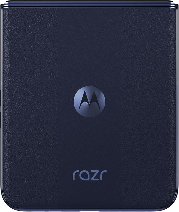 Moto Razr+ 5G 2024 (256GB, 12GB) 6.9" Fully Unlocked Global 5G / 4G LTE XT2451-2 (Renewed | Pre-Loved, Midnight Blue)