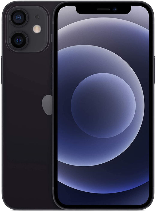 Apple iPhone 12 Mini 5G (256 GB, 4 GB) 5.4" OLED, totalmente desbloqueado, NO LEE LA TARJETA SIM (solo para piezas/no funciona, negro)