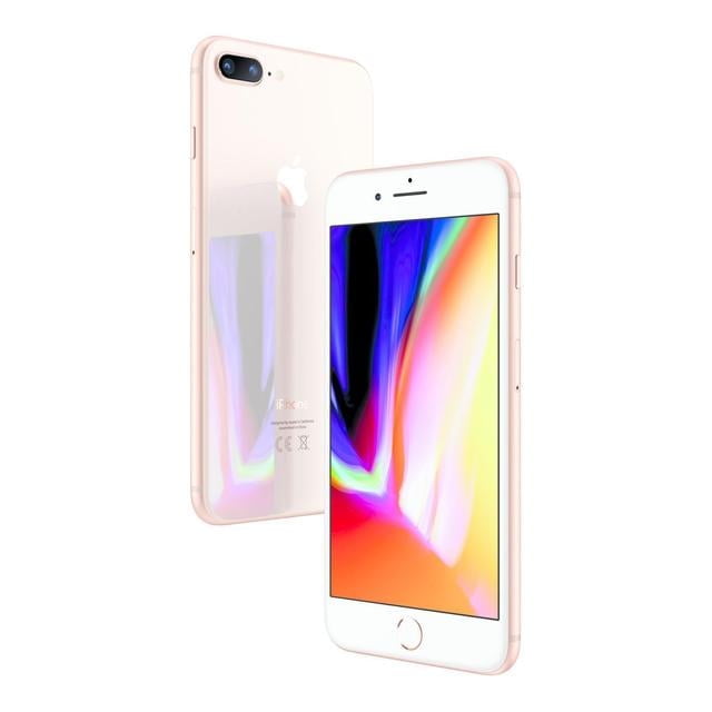 Apple iPhone 8 Plus (64GB) 5.5" 4G LTE GSM + Verizon Global Fully Unlocked (Excellent - Refurbished, )