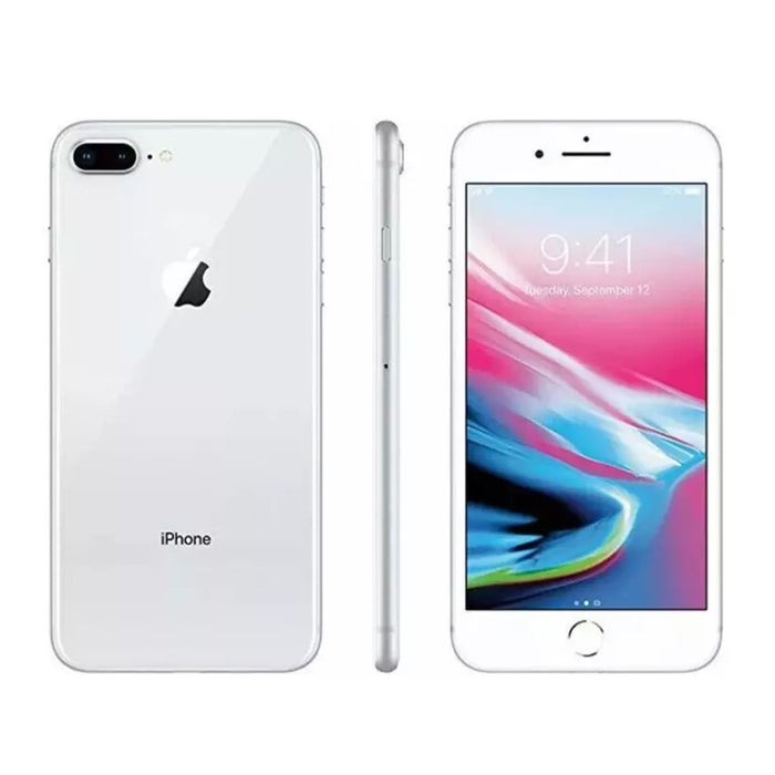 Apple iPhone 8+ Plus (256GB) 5.5" 4G LTE GSM + Verizon Global Fully Unlocked (Excellent - Refurbished, )