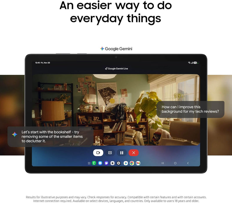 Samsung Galaxy Tab A11+Plus 5G 2026 | 128GB, 6GB  5G Only for AT&T and Cricket (Renewed | Pre-Loved, Gray)