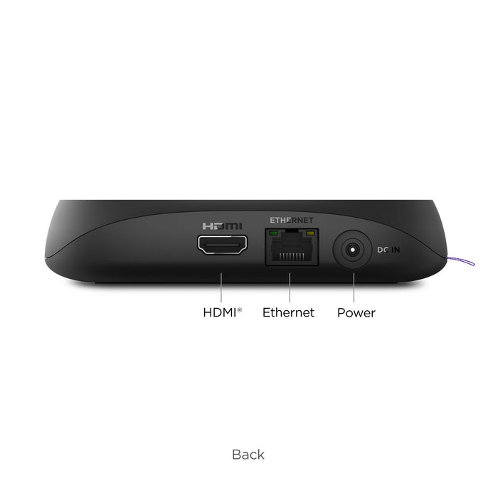 Reproductor de streaming Roku Ultra LT 2023 4K/HDR, control remoto por voz y auriculares (excelente, reacondicionado, negro)