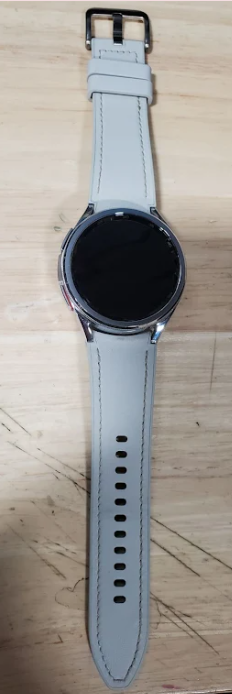 SAMSUNG Galaxy Watch 6 Classic (43mm, WiFi + LTE) ***READ DESCRIPTION*** (For Parts | Non-Functional, Silver)