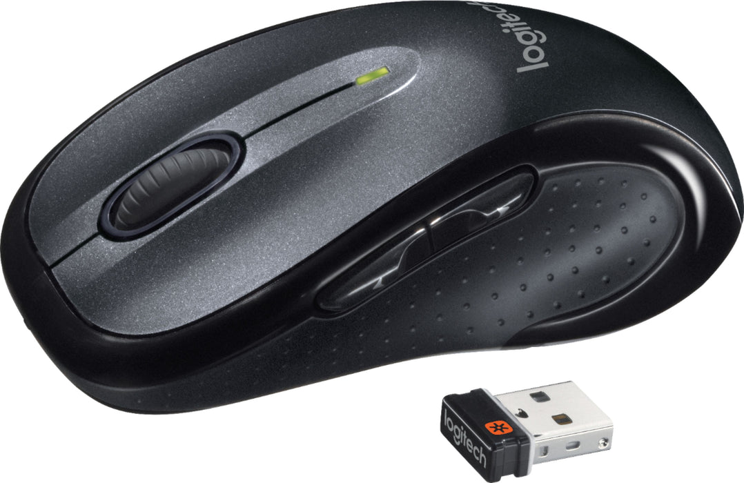 Logitech M510 Wireless Mouse – Ergonomic, 2-Year Battery, Precision Tracking (, )