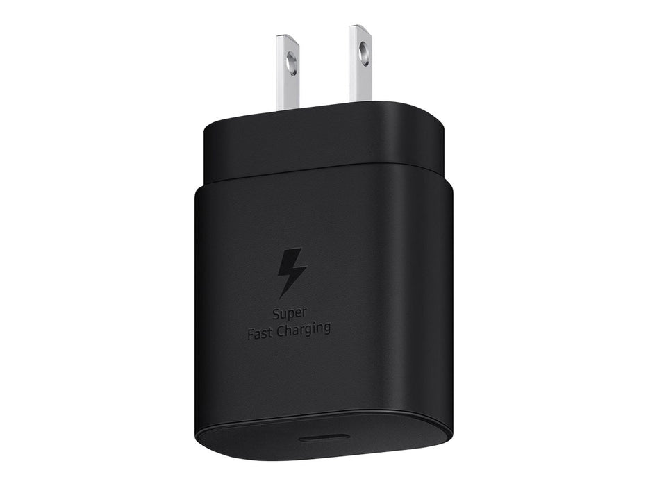 Samsung 25W Super Fast Charging Travel Adapter EP-TA800 USB C to USB C Input (Black)