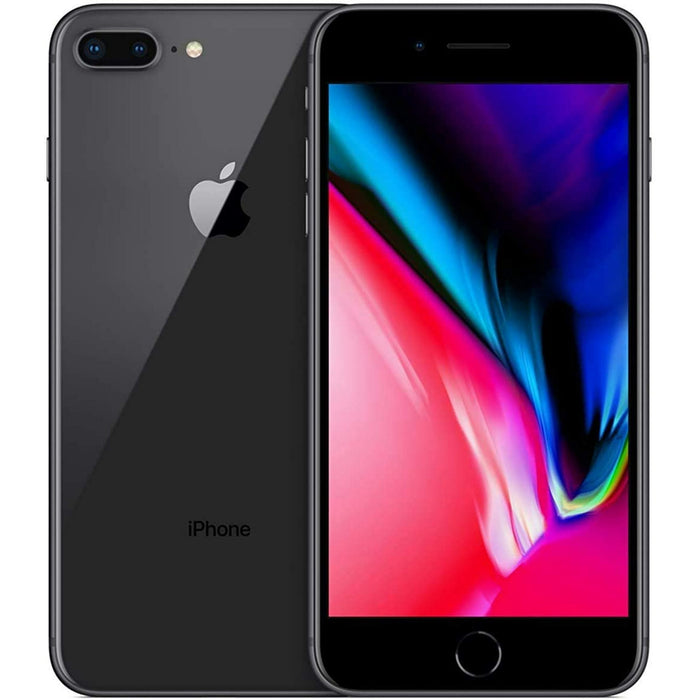 Apple iPhone 8 Plus (64GB) 5.5" 4G LTE GSM + Verizon Global Fully Unlocked (Excellent - Refurbished, )