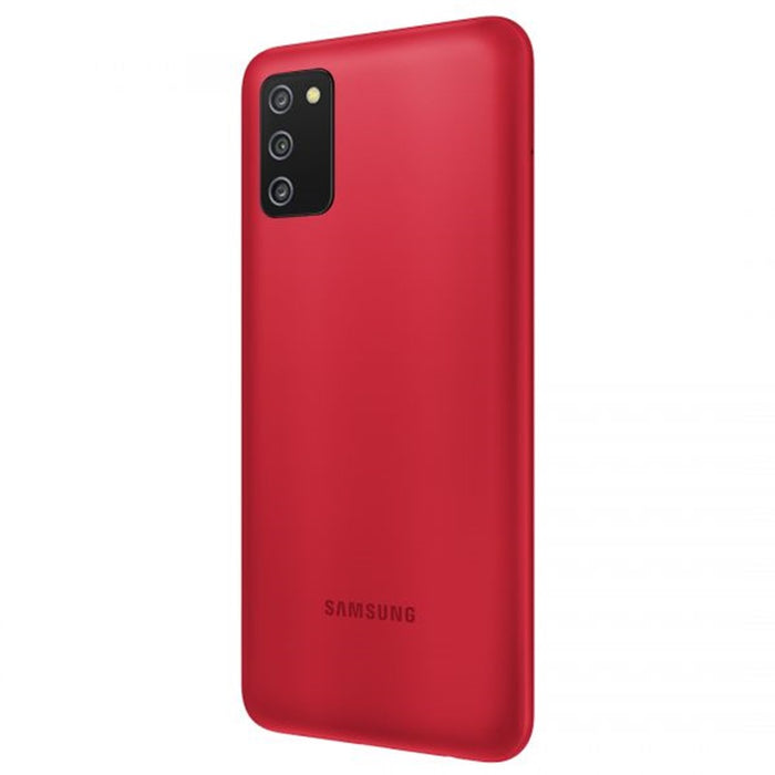 SAMSUNG Galaxy A03S (64 GB, 4 GB) 6.5" GSM desbloqueado EE. UU. + Global 4G VoLTE A037M/DS (Excelente - Reacondicionado, Rojo)